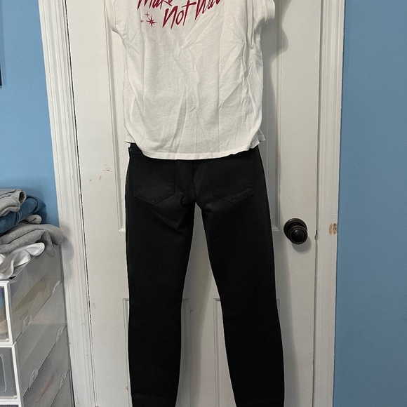 7 For All Mankind Black Jeans - Picture 5 of 6